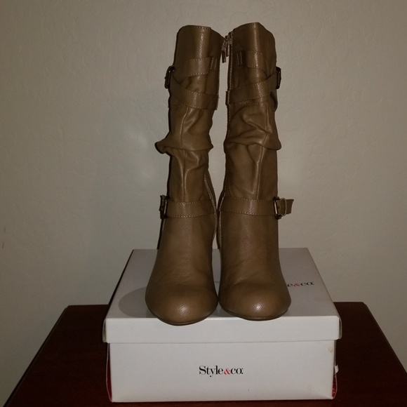 Style & co taupe boots - Picture 2 of 3